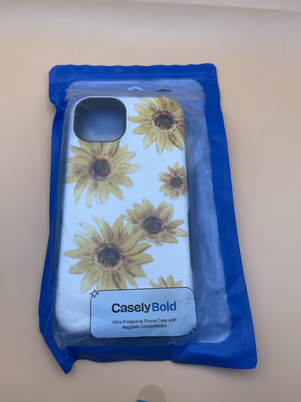 Casely Golden Garden Sunflower Bold MagSafe Case iPhone 14 Open Box
